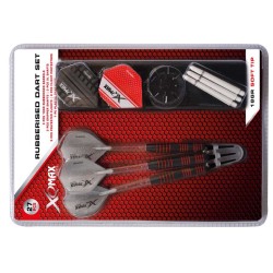 Pack Xqmax Darts Rubberised Dart Set 18gr Soft Tip Qd7000670