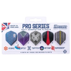 Pack Feathers Harrows Darts Pro series