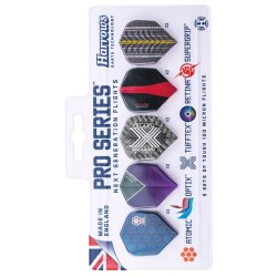 Pack Feathers Harrows Darts Pro series