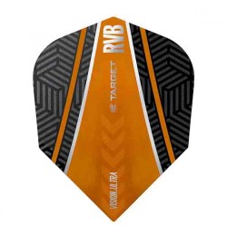 Plumas Target Darts Visão Ultra Rvb B Curva Laranja 331540