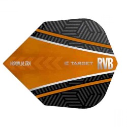 Plumas Target Darts Visão Ultra Rvb B Curva Laranja 331540