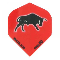 Plumas Bulls Darts Standard One50 - Red  Bu-50803