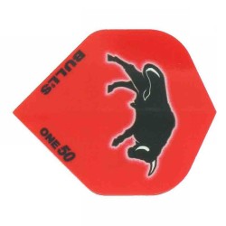 Plumas Bulls Darts Standard One50 - Red  Bu-50803