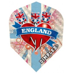 Dimplex feathers Harrows Darts Standard Heart of England 4031