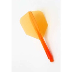 Plumas Condor Laranja Forma Curta 21.5mm Três de vocês.