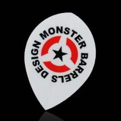 Fülle Monster Darts Flight Pear Monster Logo Wihte Mf-sc -004