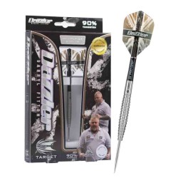 Dardo Target Darts 22g Steel Tip 90% Tungstênio Darryl Fitton O Dazzler 101600