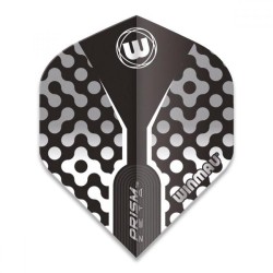 Fülle Winmau Darts Prism Zeta Schwarz, Grau Weiß Standard 6915.311