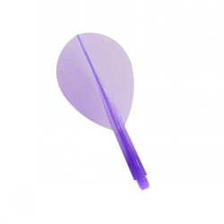 Plumas Condor Flights Purple Pear Corte 21.5mm Três de vocês.