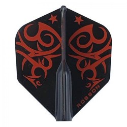 Feather Bulls Darts Robson Standardized Tribe Red Ro-51741