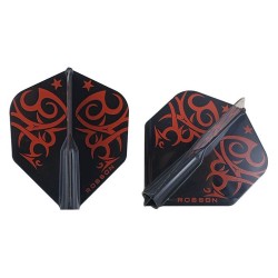 Feather Bulls Darts Robson Standardized Tribe Red Ro-51741