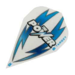 Feathers Target Pro 100 steam white blue arc bolt 330040