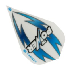 Feathers Target Pro 100 steam white blue arc bolt 330040