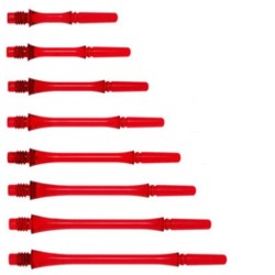 Stäbchen Fit Shaft Gear Slim fest Transparent Rot Größe 3