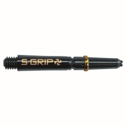 Weizen Harrows Supergrip Spin Short Schwarz Gold 35mm