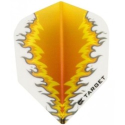 Feathers Target Darts Pro 100 vision orange fire 300530