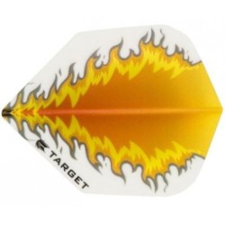 Feathers Target Darts Pro 100 vision orange fire 300530