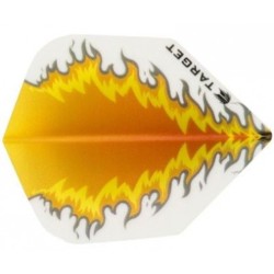 Feathers Target Darts Pro 100 vision orange fire 300530