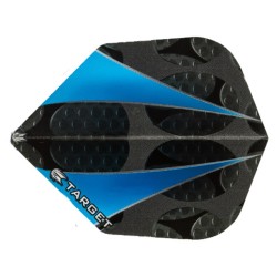 Feathers Target Darts Pro 100 vision blue sail number 300700