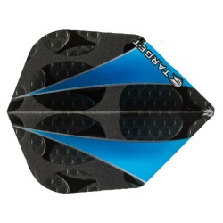 Feathers Target Darts Pro 100 vision blue sail number 300700
