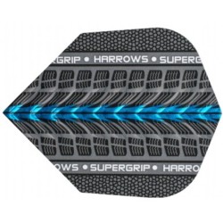 Harrows feathers Standard Supergrip Blue 1701