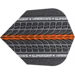 Harrows-Flügel Standard Supergrip Orange 1702
