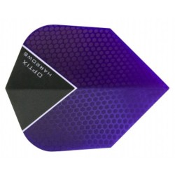 Harrows Standard Optix Purple Feathers