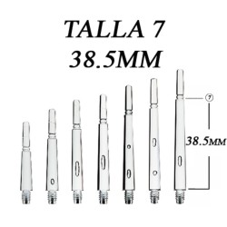 Stangen Fit Shaft Gear Normal Locked Schwarz (fest) Größe 7