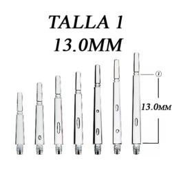 Stäbe Fit Shaft Gear Normal Locked Schwarz (fest) Größe 1