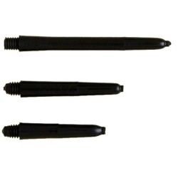 Pack 50 Nylon short (35mm) black canes