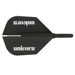 Feathers Unicorn Darts Xflights body black 9811