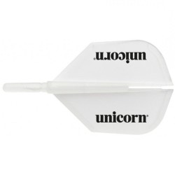 Fülle Unicorn Darts Xflights Körper Weiß 09814