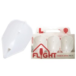Feathers L-flight Champagne Integrated White