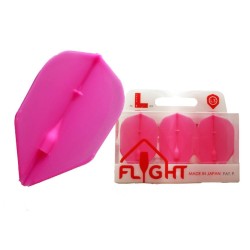 Flossen L-Flight Champagner L3 Pink integriert