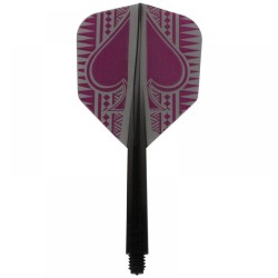 Feathers Condor Flights Spade Ass Purple Short three Uds.