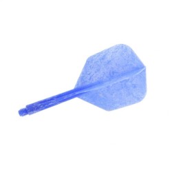 Plumas Condor Flights Azul Marble Small/shape Long.3 Vocês.