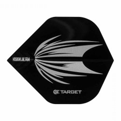 Feathers Target Darts Standard Ultra Black No 2 with the logo 331500