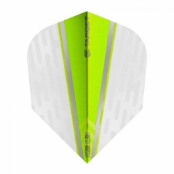 Feathers Target Darts It's called Vision Ultra White Wing Green No6 331600