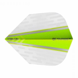 Feathers Target Darts It's called Vision Ultra White Wing Green No6 331600