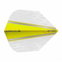 Plumas Target Darts Vision Ultra White Wing Yellow No6  331620