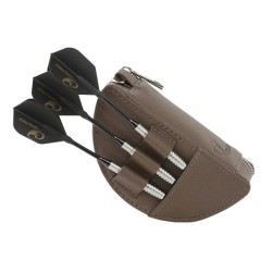 Estuche Cosmo Darts Case D Brown