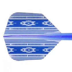 Feathers Condor Flights native america blue shape media 27.5mm Three of you.