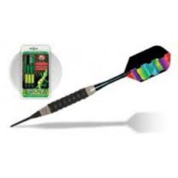 Dardos Dart World Gecko Grip Black 16 gr Laton 78165