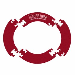 Dartboard Umgebung Rot Puzzle Harrows Darts