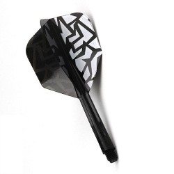 Plumas Condor Flights Crack Black Shape Comprimento 33,5 mm