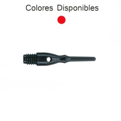 Dartpunkte Unicorn Darts Roter Umriss 22mm 40015