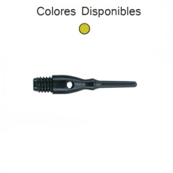 Pontos  Unicorn Darts Contouro Amarelo 2ba 22mm 1000unid 40019