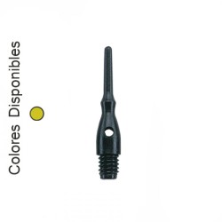 Pontos  Unicorn Darts Contouro Amarelo 2ba 22mm 1000unid 40019