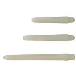Pack 50 Exshort (30mm) white nylon canes