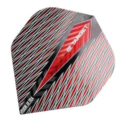 Plumas Target Darts Vision Ultra Quartz Std No2 Roja  331750